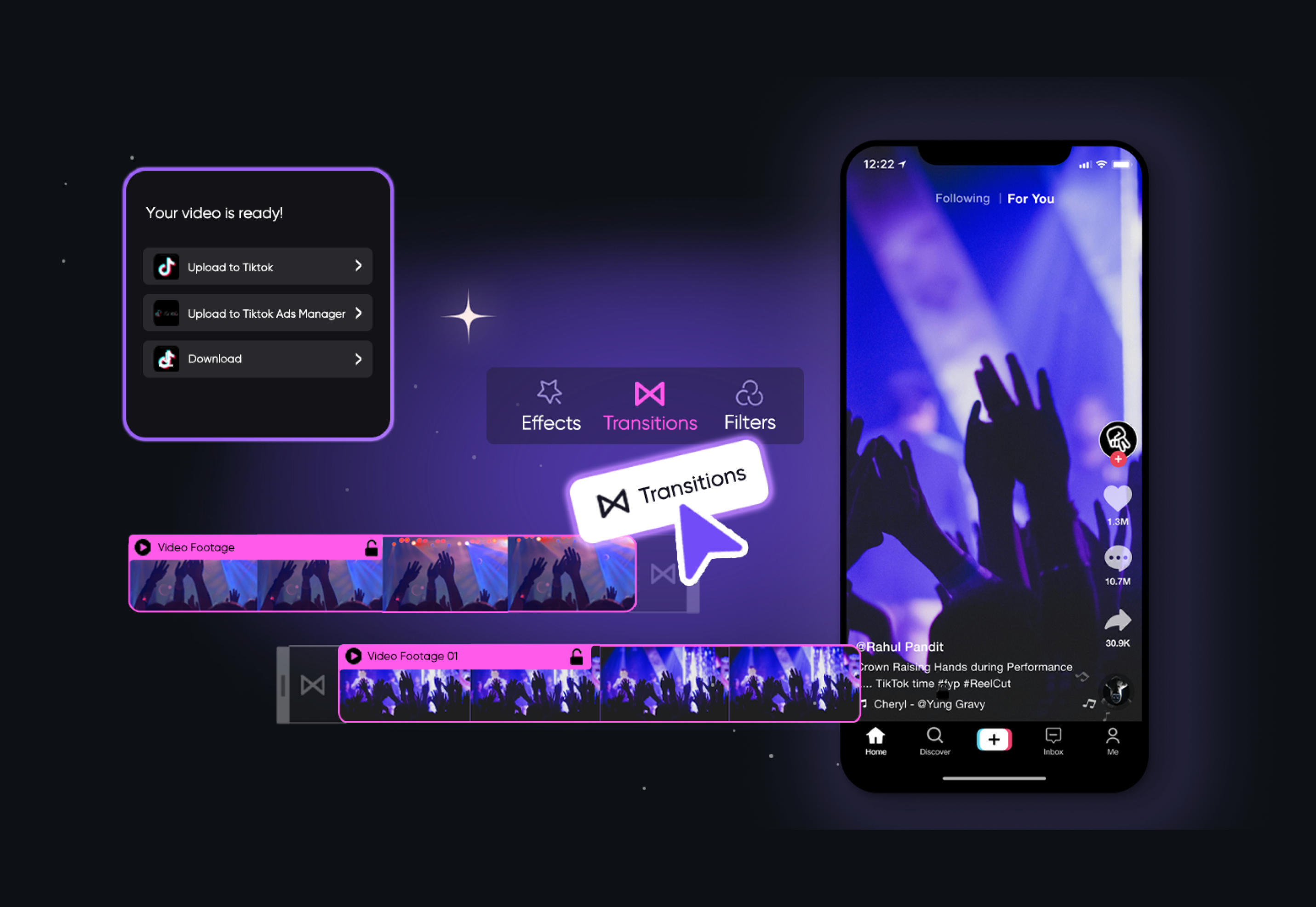 Boost Your TikTok Followers with Reelcut's Trendy Video Editing