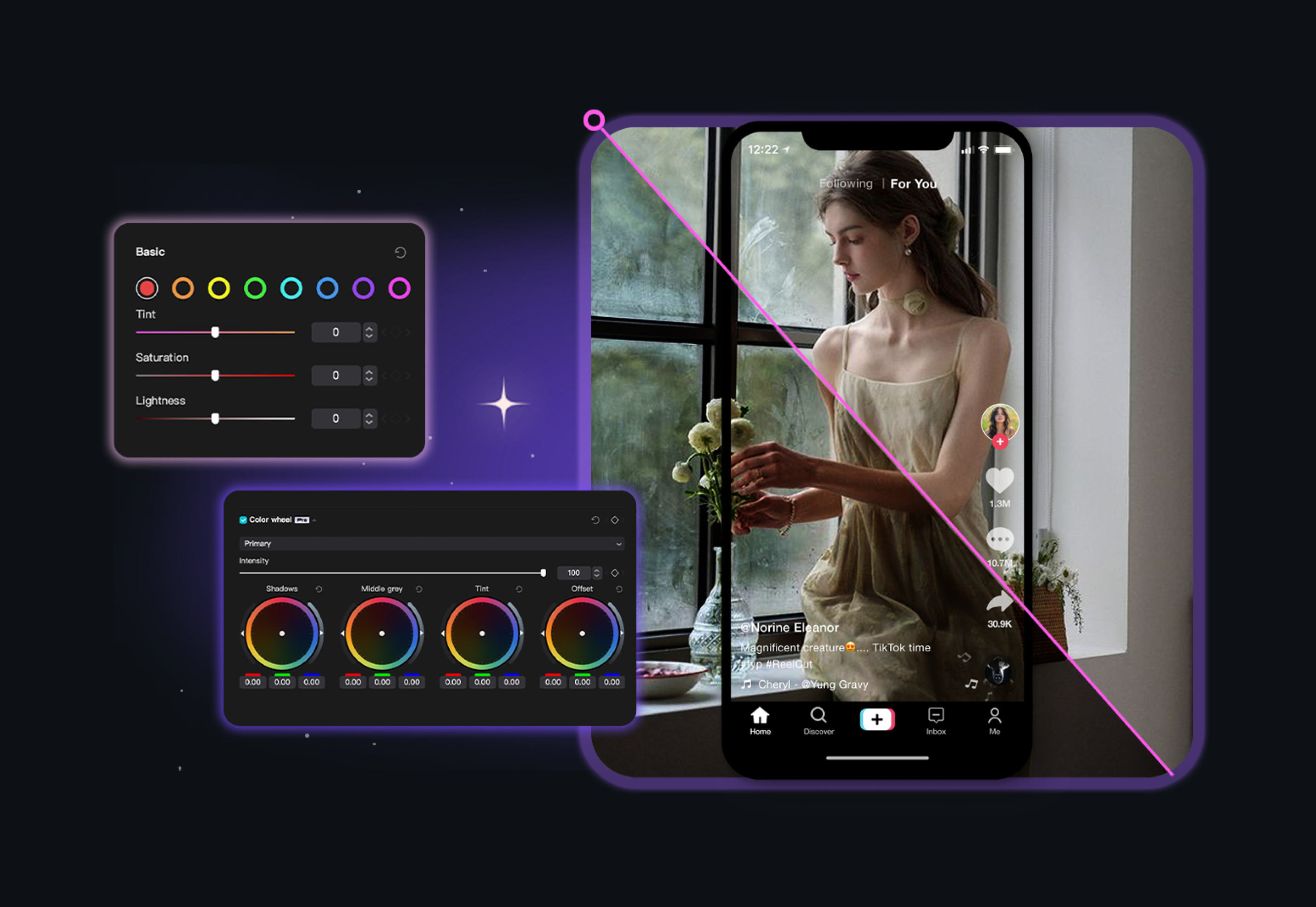 Professional Color Grading and Correction for Your Videos with Reelcut
